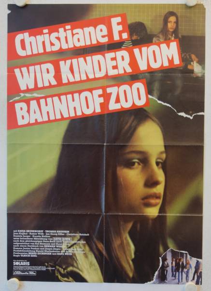 Christiane F. - Wir Kinder vom Bahnhof Zoo originales deutsches Filmplakat